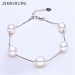 Cute Pearl Charm Bracelet